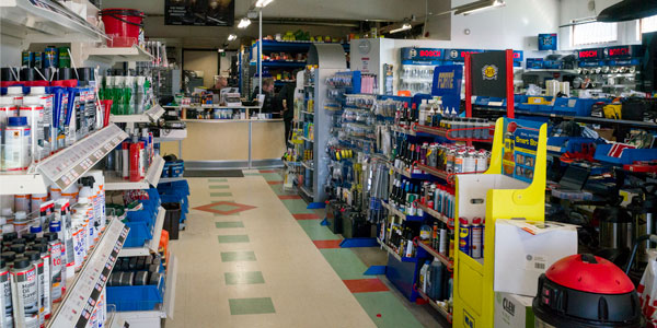 euran autohuolto myymälä